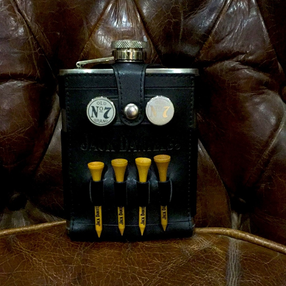 Jack Daniels golf flask